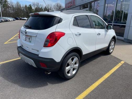 Summit White 2016 Buick Encore Leather