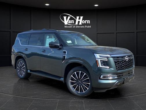 Alpine Metallic/Super Black 2026 Nissan Armada Platinum Reserve