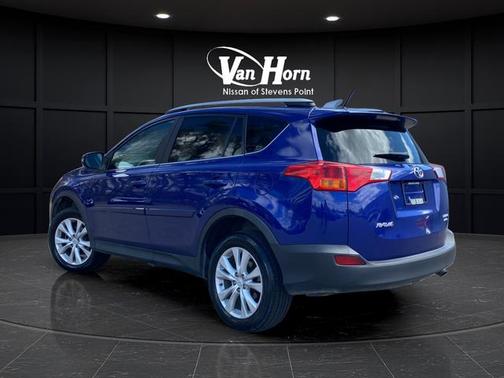 Blue Crush Metallic 2015 Toyota RAV4 Limited