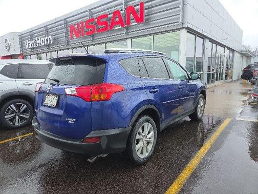 Blue Crush Metallic 2015 Toyota RAV4 Limited