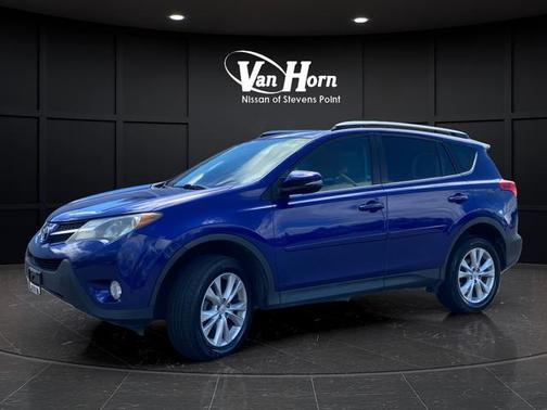 Blue Crush Metallic 2015 Toyota RAV4 Limited