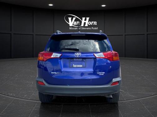 Blue Crush Metallic 2015 Toyota RAV4 Limited