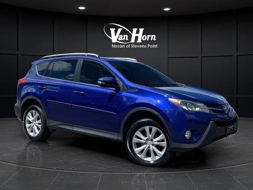 Blue Crush Metallic 2015 Toyota RAV4 Limited