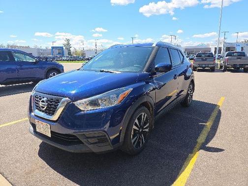 Deep Blue Pearl 2019 Nissan Kicks SV
