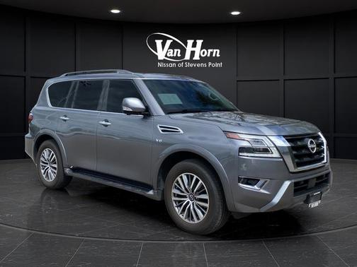 Gun Metallic 2021 Nissan Armada SL 4WD