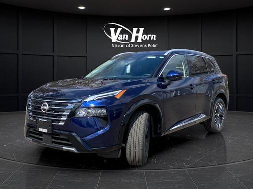 Deep Ocean Blue Pearl 2026 Nissan Rogue Platinum