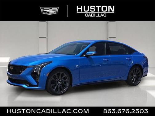 Coastal Blue Metallic 2026 Cadillac CT5 Sport RWD