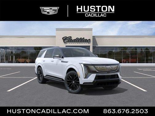 Vibrant White 2026 Cadillac Escalade IQL Premium Sport
