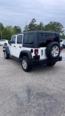 White 2016 Jeep Wrangler Unlimited Sport