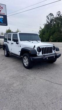 White 2016 Jeep Wrangler Unlimited Sport