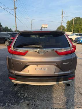 Gray 2017 Honda CR-V EX-L