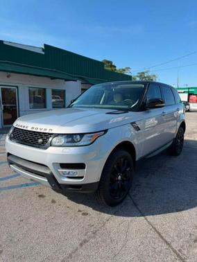 Silver 2014 Land Rover Range Rover Sport Supercharged HSE