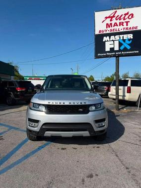 Silver 2014 Land Rover Range Rover Sport Supercharged HSE