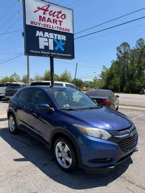 Blue 2016 Honda HR-V EX