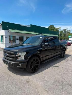Black 2015 Ford F-150 Lariat