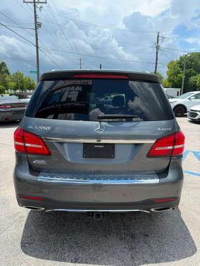 Gray 2017 Mercedes-Benz GLS 550 Base 4MATIC