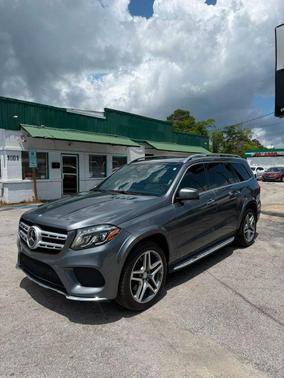 Gray 2017 Mercedes-Benz GLS 550 Base 4MATIC