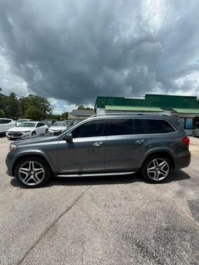 Gray 2017 Mercedes-Benz GLS 550 Base 4MATIC
