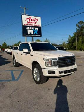 White 2018 Ford F-150 Limited
