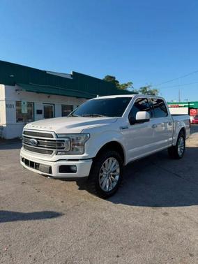White 2018 Ford F-150 Limited