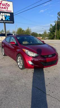 Red 2012 Hyundai ELANTRA Limited
