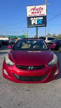 Red 2012 Hyundai ELANTRA Limited