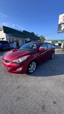 Red 2012 Hyundai ELANTRA Limited