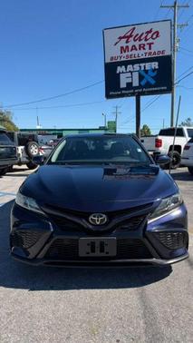Blue 2021 Toyota Camry SE
