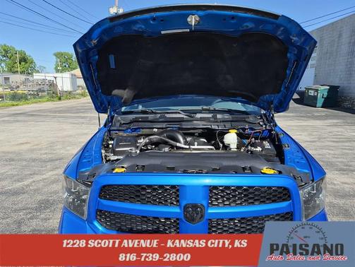 BLUE 2019 RAM 1500 Tradesman