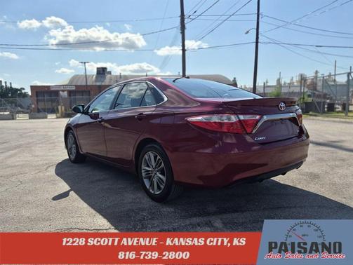 Ruby Flare Pearl 2017 Toyota Camry SE