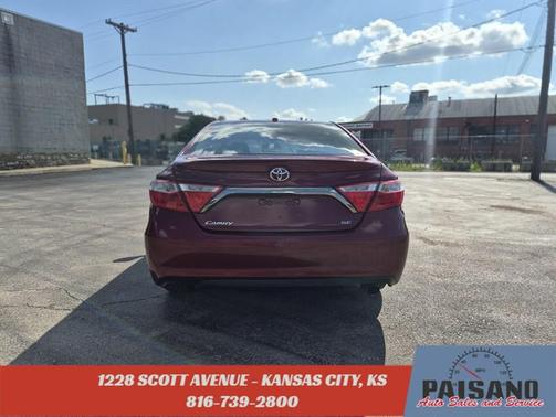 Ruby Flare Pearl 2017 Toyota Camry SE