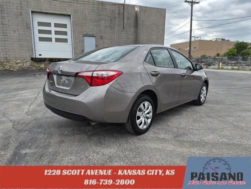 Brown 2016 Toyota Corolla LE