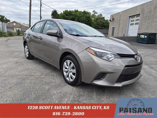 Brown 2016 Toyota Corolla LE
