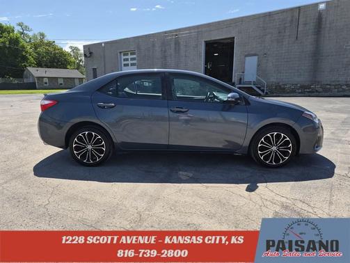 Slate Metallic 2016 Toyota Corolla S