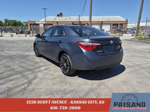 Slate Metallic 2016 Toyota Corolla S