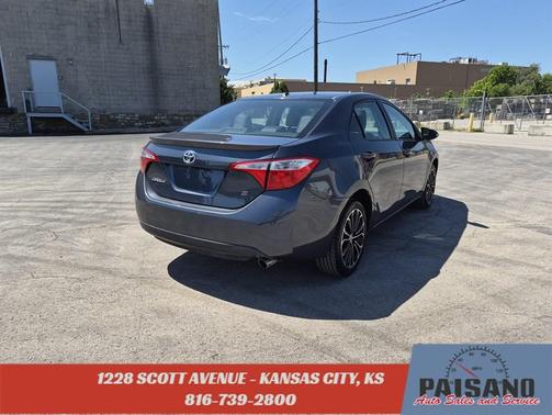 Slate Metallic 2016 Toyota Corolla S