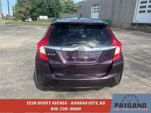 Purple 2015 Honda Fit EX