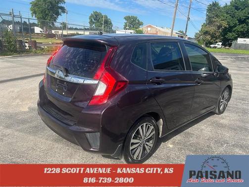 Purple 2015 Honda Fit EX