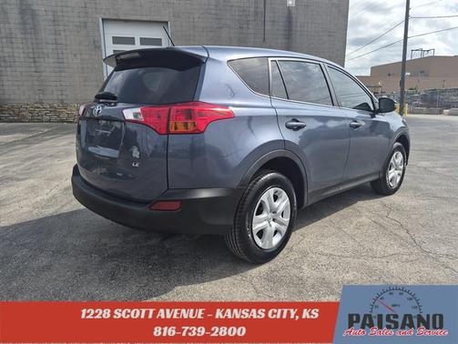 Blue 2014 Toyota RAV4 LE