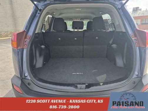 Blue 2014 Toyota RAV4 LE