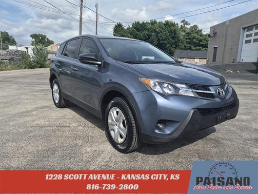 Blue 2014 Toyota RAV4 LE