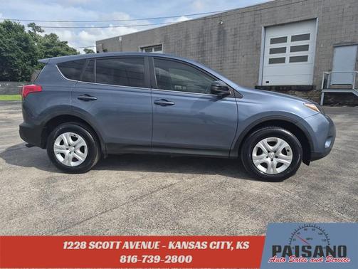 Blue 2014 Toyota RAV4 LE