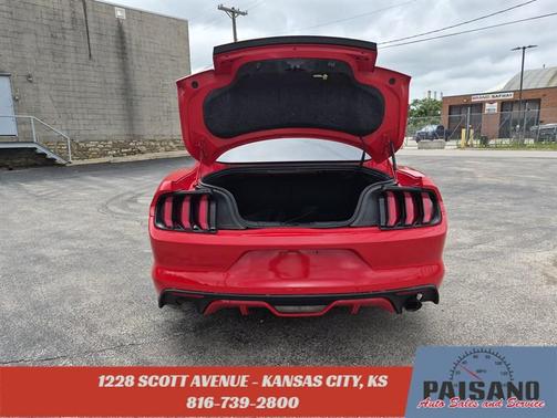 Red 2015 Ford Mustang V6
