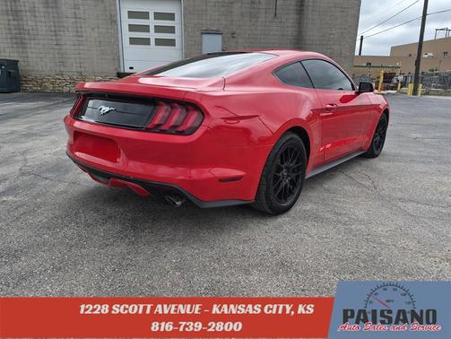 Red 2015 Ford Mustang V6