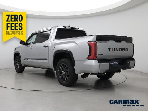 Silver 2023 Toyota Tundra Platinum