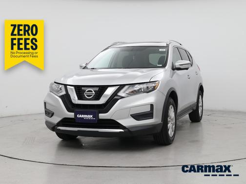 Silver 2017 Nissan Rogue SV