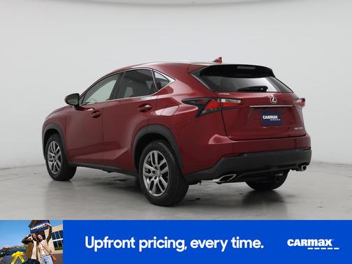 Red 2016 Lexus NX 200t
