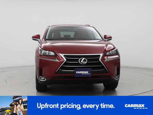 Red 2016 Lexus NX 200t
