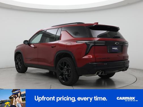 Red 2024 Chevrolet Traverse RS