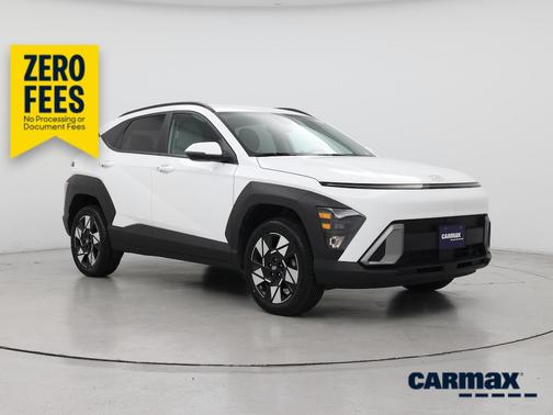 White 2024 Hyundai KONA SEL